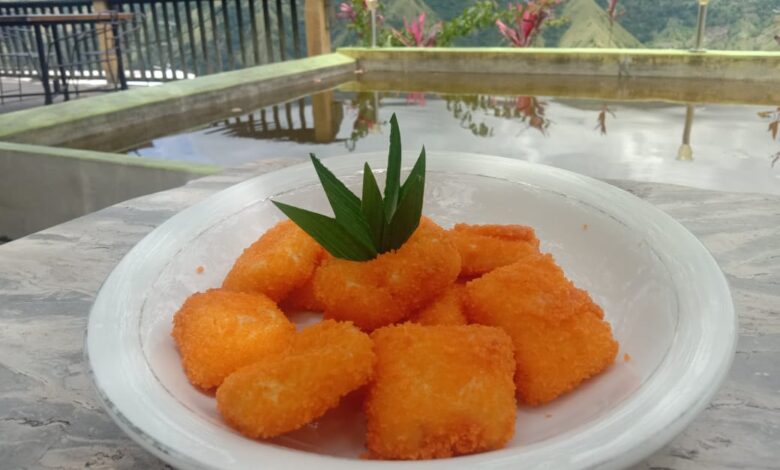 Dangke Nugget asal kabupaten enrekang UMKM yang siap di tingkatkan dan di kembangkankan. Sumher Foto : Humas Pemkab Enrekang