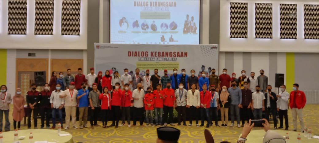 Foto Dok/ GMNI Makassar Gelar Dialog Kebangsaan Bhinneka Tunggal Ika, bahas Gerakan Sulsel Bebas Covid-19 dan Peran Pemuda di Era Pandemi.