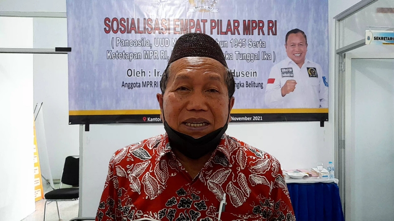 Anggota MPR RI, Ir H Darmansyah Husein