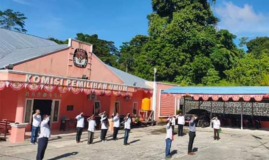 Kantor KPUD Kabupaten Fakfak - Papua Barat (doc. istimewah)