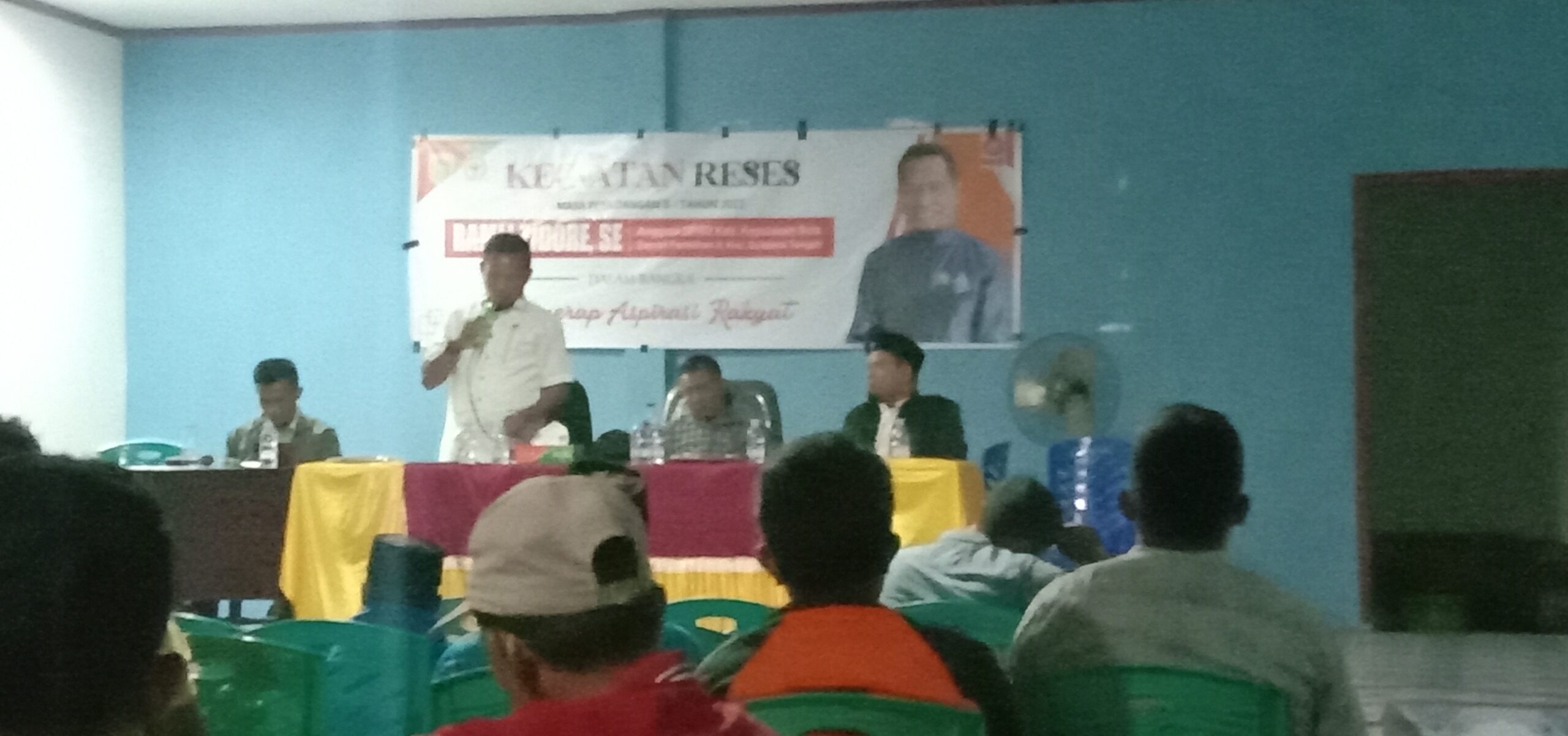 Reses Anggota DPRD Kepsul Ramli Tidore, SE (dok: Saf/DETIK Indonesia)