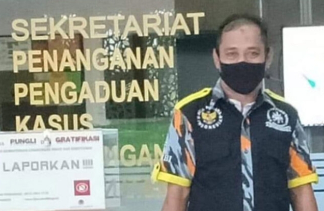 Ketua DPD LSM GMBI Malut, Sadik Hamisi