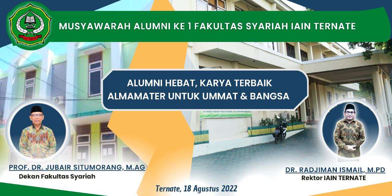 Fakultas Syari'ah IAIN Ternate, gelar musyawarah alumni ke - I
