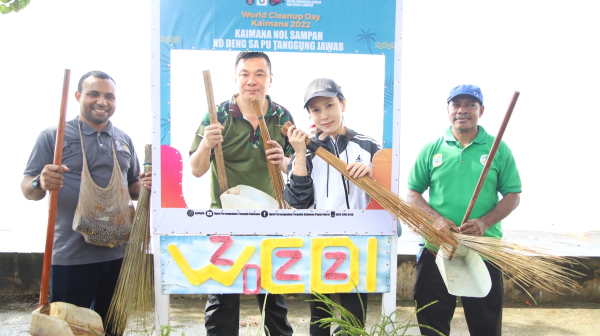 Bupati Kaimana Freddy Thie Mengapresiasi Warganya Yang Telah Ikut Serta Terlibat Dalam Gerakan WCD (Doc: DETIK Indonesia)