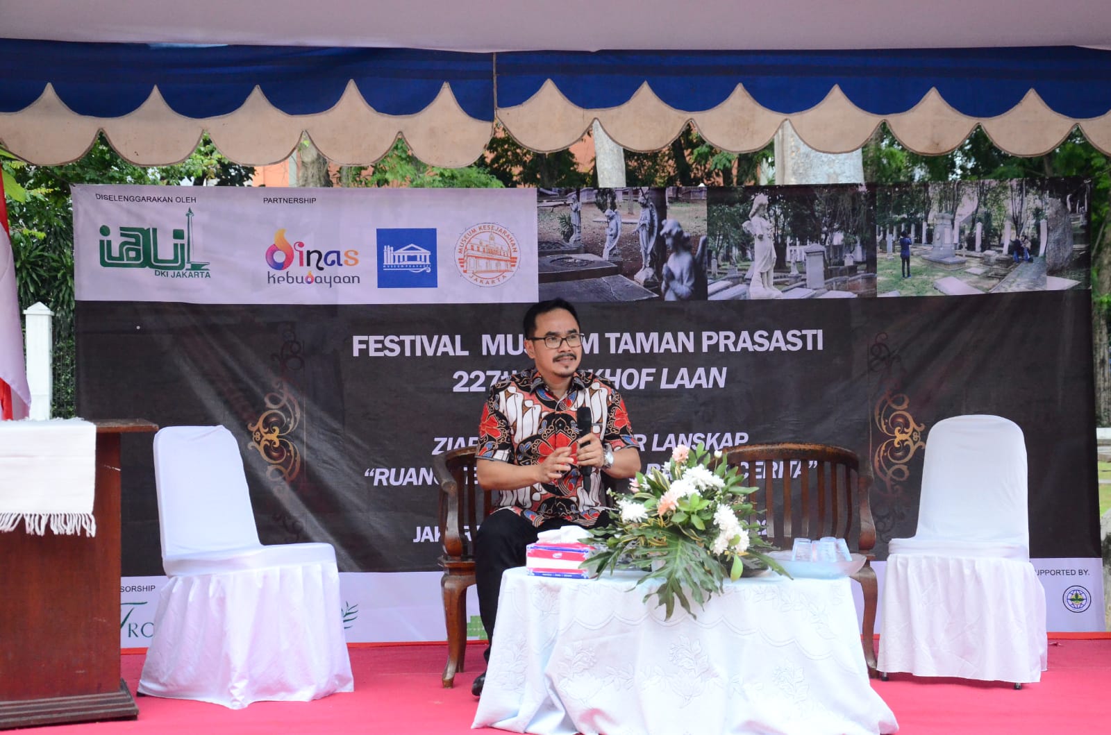 Kepala Dinas Kebudayaan Provinsi DKI Jakarta Iwan Henri. (Doc:DETIK Indonesia)