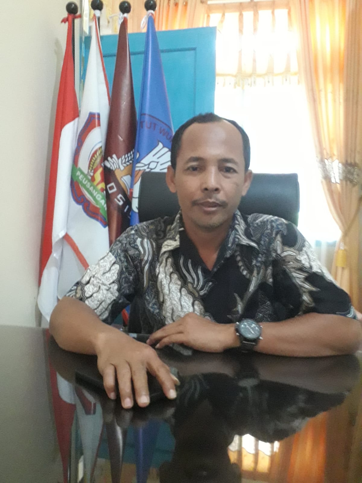 Kepala Sekolah SMK Negeri 1 Peusangan, Joko Triyanto, (Doc:DETIK Indonesia)