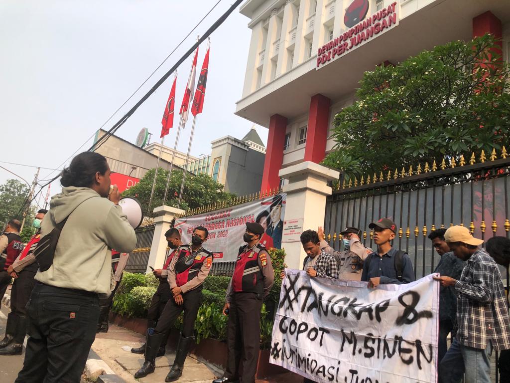 Koalisi Mahasiswa Maluku Utara (KOMMALUT), Menggelar Aksi Unjuk Rasa Jilid 2 (Doc:DETIK Indonesia)
