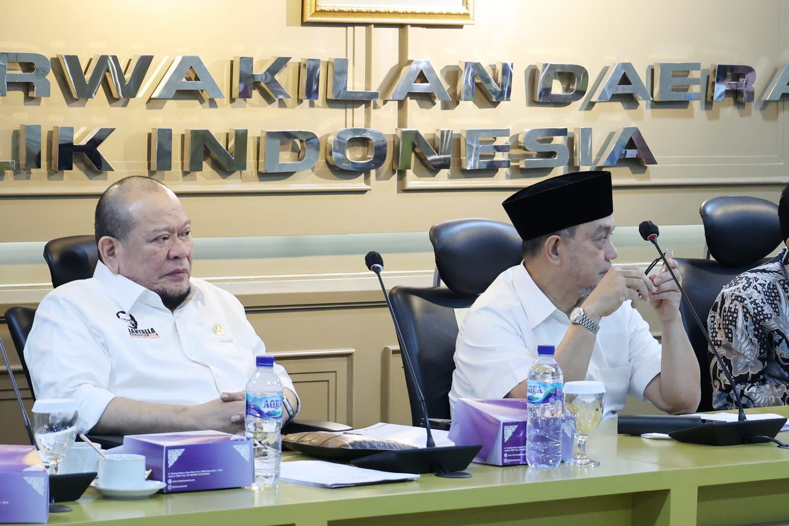 Ketua DPD RI, AA LaNyalla Mahmud Mattalitti, Mengatakan Kembali Ke UUD 45 Naskah Asli,(Doc:DETIK Indonesia)