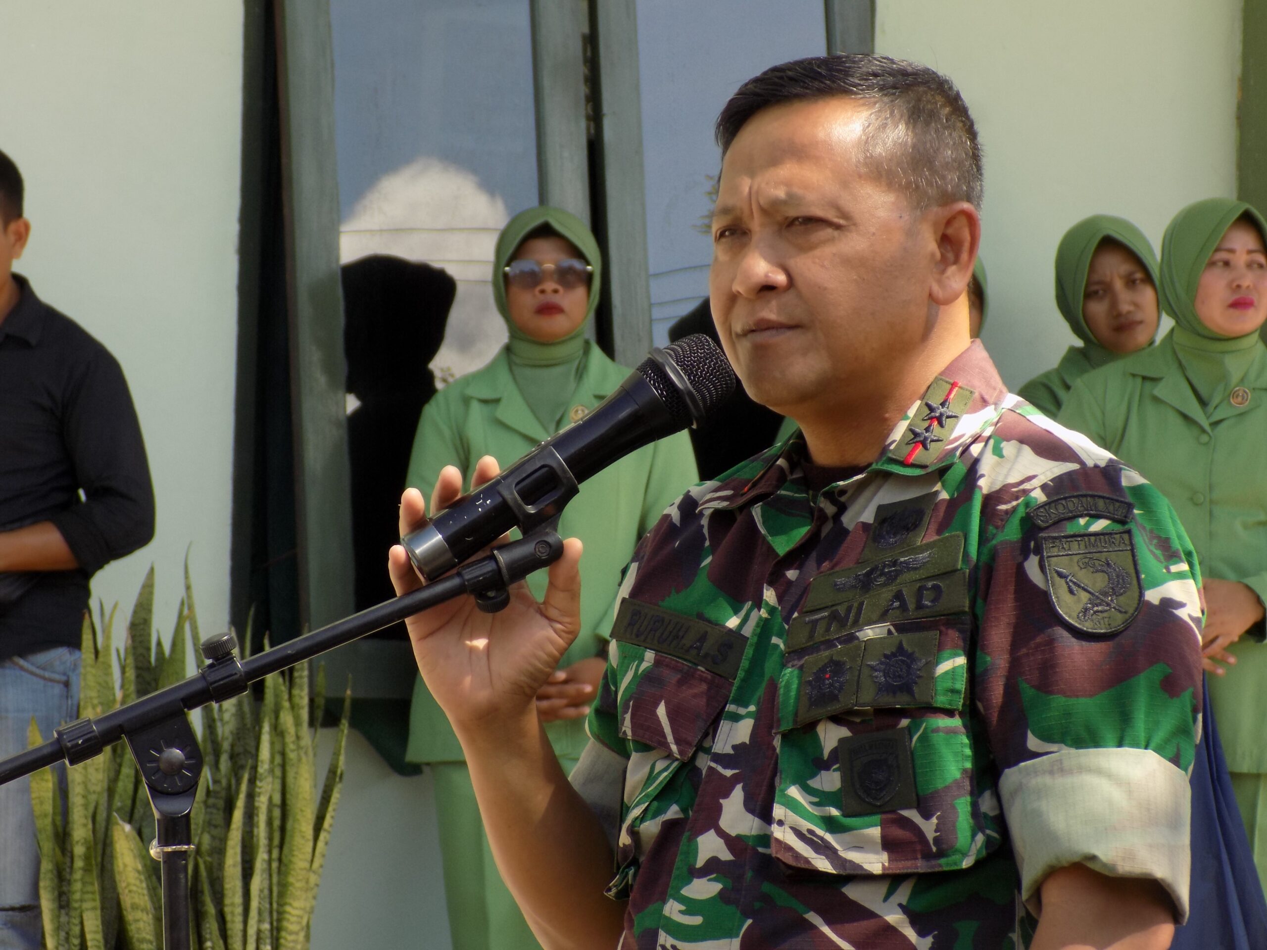 Foto: Pangdam XVI/ Pattimura, Mayjen TNI Ruruh A. Setyawibah S.E., M.M (doc: Safari/DETIK Indonesia)