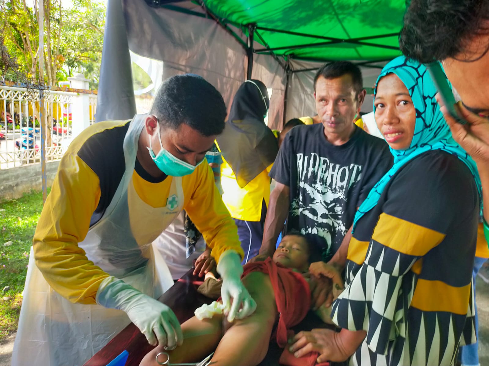 Foto: Suasana Pelaksanaan Kegiatan Sunatan Massal (doc: AM/DETIK Indonesia)