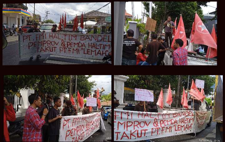 GPM Malut gelar aksi damai.