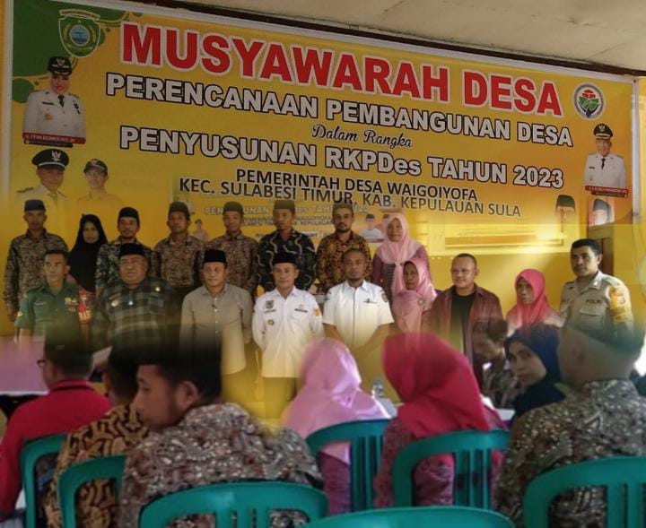 Foto: Bersama Pemdes & Masyarakat usai Musdes (doc: Ist/DETIK Indonesia)