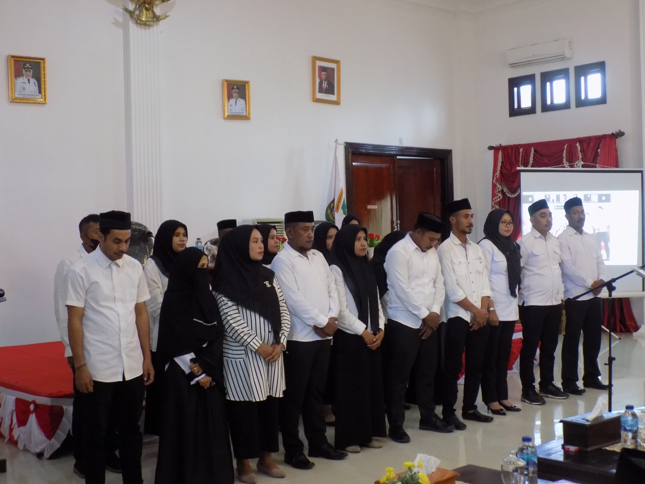 Foto: Pelantikan Pengurus DPC PPPKMI Kepsul (doc: Safari/DETIK Indonesia)