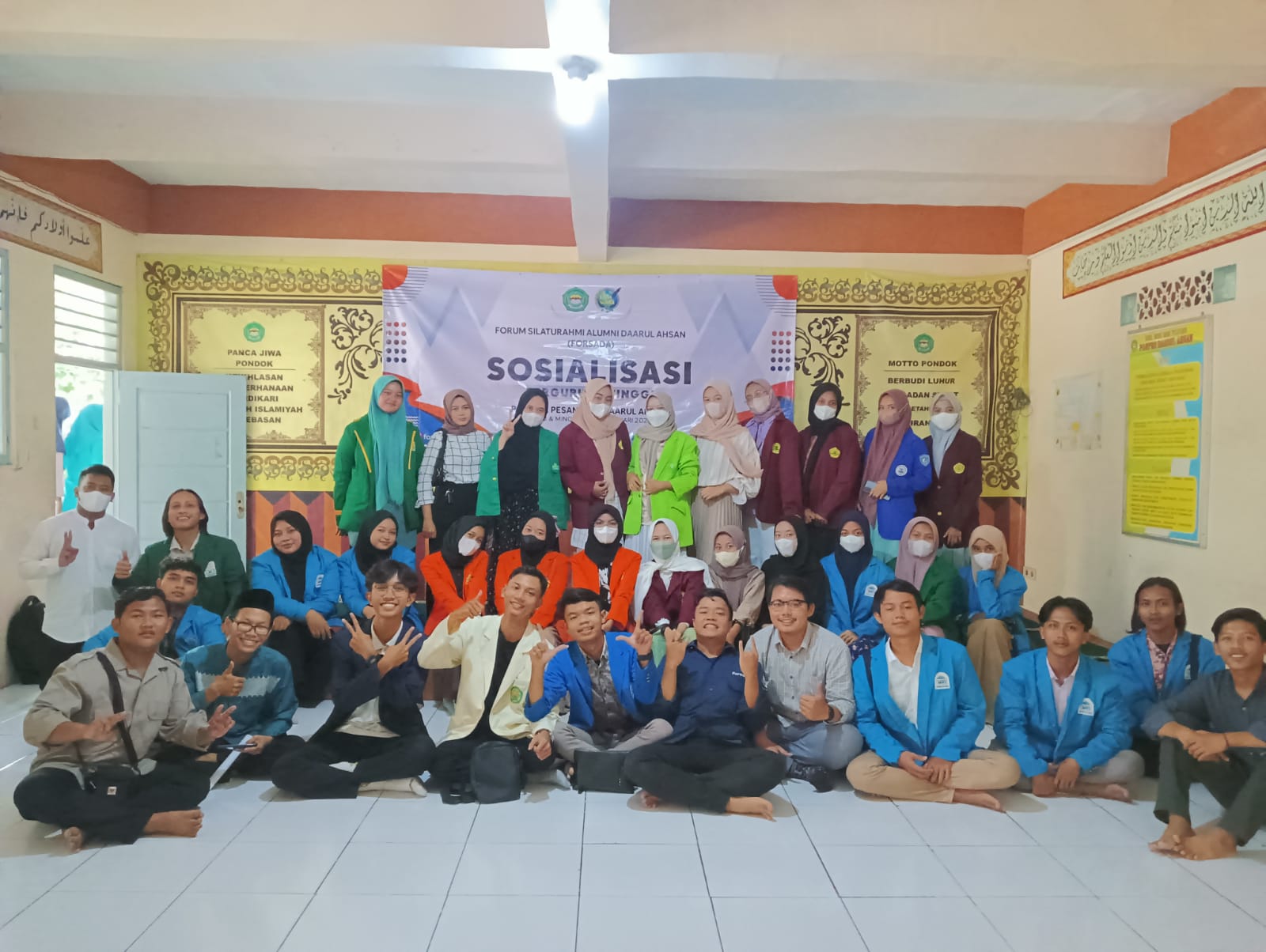 Forum Silaturahmi Alumni Daarul Ahsan (FORSADA) selenggarakan kegiatan Sosialisasi Perguruan Tinggi Minggu (29/1/2023). (Dok. Detik Indonesia)