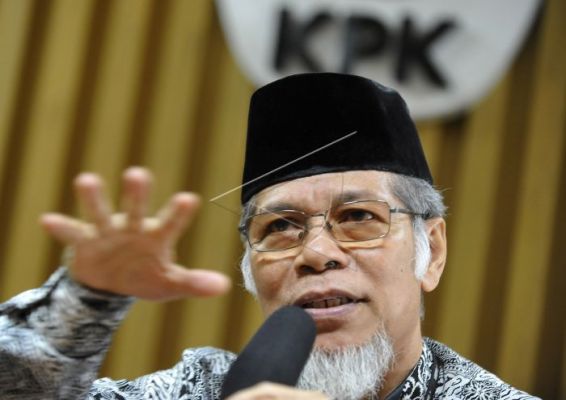 Abdullah Hehamahua Ketua Majelis Syuro DPP Partai Masyumi (ANTARA)