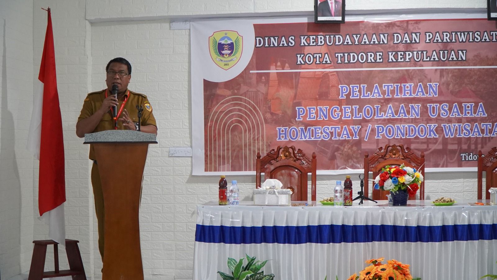 Sekretaris Daerah Kota Tidore Kepulauan Ismail Dukomalamo, (detikindonesia.co.id)