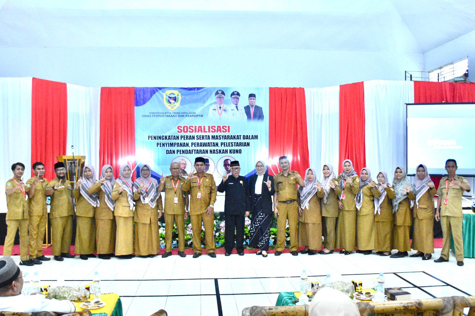 Dinas Perpustakaan dan Kerasipan Kota Tidore Kepulauan Menyelenggarakan Kegiatan Sosialisasi Dengan Masyarakat, (detikindonesia.co.id)