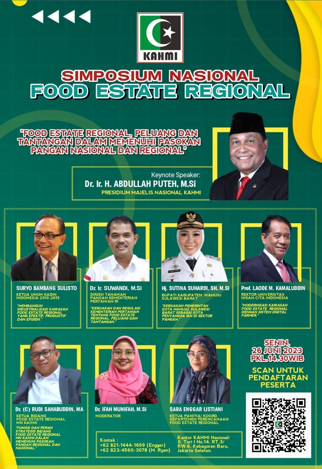 MN Dan KAHMI Menggelar Simposium Food Estate Nasional, (detikindonesia.co.id)