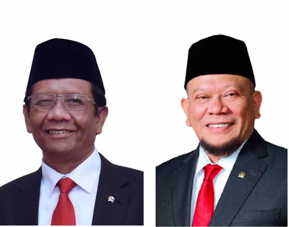 Mahfud dan LaNyalla (detikindonesia.co.id)