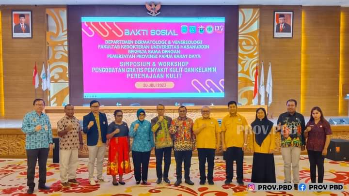 Fakultas Kedokteran Unhas Menggelar Bhakti Sosial, Simposium Dan Workshop, Pengobatan Gratis Penyakit Kulit Dan Kelamin Di Sorong (detikindonesia.co.id)