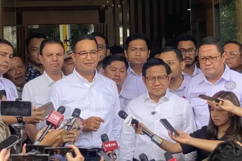 Pasangan Capres dan Cawapres Nomor Urut 1 Anies Baswedan dan Muhaimin Iskandar (dok: detikindonesia.co.id) ANTARA