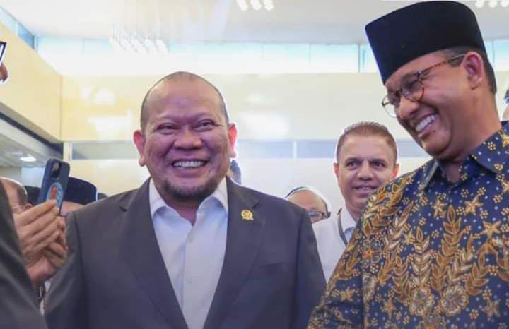 Anies Rasyid Baswedan Bersama AA LaNyalla Mahmud Mattalitti (detikindonesia.co.id) 