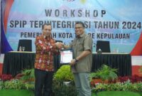 Sekretaris Daerah Kota Tidore Kepulauan Ismail Dukomalamo, Buka Kegiatan Workshop SPIP Terintegrasi 2024 (detikindonesia.co.id) 