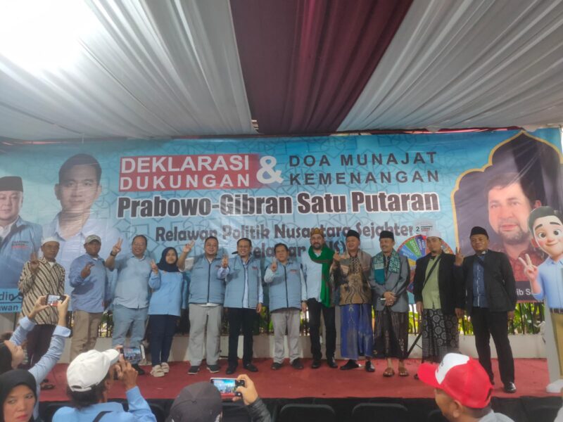 Deklarasi Dukungan Relawan PNS Politik Nusantara Sejahtera di Kediaman  Bp Prabowo Kertanegara Jakarta Selatan (detikindonesia.co.id) 