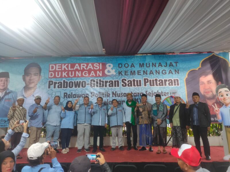 Deklarasi Dukungan Relawan PNS Politik Nusantara Sejahtera di Kediaman Bp Prabowo Kertanegara Jakarta Selatan (detikindonesia.co.id) 