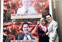 Drg Eko Kurniawan Putra, MARS Bersama Drg. Tri Rahayu Oktaviani (detikindonesia.co.id)
