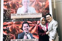 Drg Eko Kurniawan Putra, MARS Bersama Drg. Tri Rahayu Oktaviani (detikindonesia.co.id)