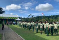 Kegiatan proses belajar mengajar di kampung Polbangtan Manokwari (Detik/RRI/Jack)