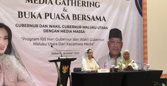 Gubernur Maluku Utara Sherly Tjoanda. (Detik Indonesia/Raymond Latumahina/detikcom)