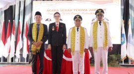 Gubernur Malut Sherly Tjoanda saat menghadiri sertijab Bupati dan Wakil Bupati Halmahera Utara (Detik Indonesia/Zona Malut)