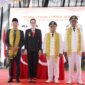 Gubernur Malut Sherly Tjoanda saat menghadiri sertijab Bupati dan Wakil Bupati Halmahera Utara (Detik Indonesia/Zona Malut)