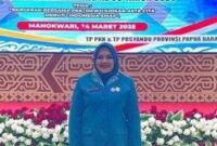Nurwidayati, Ketua TPPKK Fakfak (Detik Indonesia/Tribun Papua Barat/Aldi)