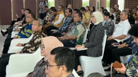 Bupati TTU, Yosep Falentinus Dellasale Kebo saat menghadiri audiens dengan kepala BPOM RI (Detik Indonesia/Nusrainside/Poldus Meomanu )