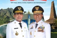 Gubernur NTT, Emanuel Melkiades Laka Lena dan Wagub NTT, Johni Asadoma (Detik Indonesia/NTTPembaruan)