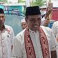Bupati Maluku Tengah, Zulkarnain Awat Amir saat diwawancarai awak media di Masohi, Senin (24/3/2025) Detik Indonesia/Tribun Ambon/Silmi Suailo