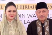 Gubernur Maluku Utara, Sherly Laos atau Sherly Tjoanda, bersama sang wakil, Sarbin Sehe, mengucapkan Selamat Hari Raya Idul Fitri 1446 Hijriah untuk warganya. Gambar tangkap layar dari akun Instagram.com/@s_tjo