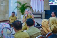 Walikota Bogor didepan ASN Bogor (Dok. Diskominfo)