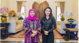 Gubernur Malut Sherly Tjoanda dan Gubernur Jatim Khofifah Indar Parawansa (Istimewa)
