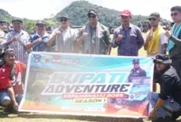 Bupati TTU, Yosep Falentinus Delasalle Kebo saat membuka turnamen off-road di Padang Tuntun-Tunnoe pada Sabtu (5/4/2025) (Dok. Humas Pemkab TTU)