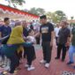 Bupati Sragen saat menghadiri acara pentas tari (Detik Indonesia//Pemkab Sragen)