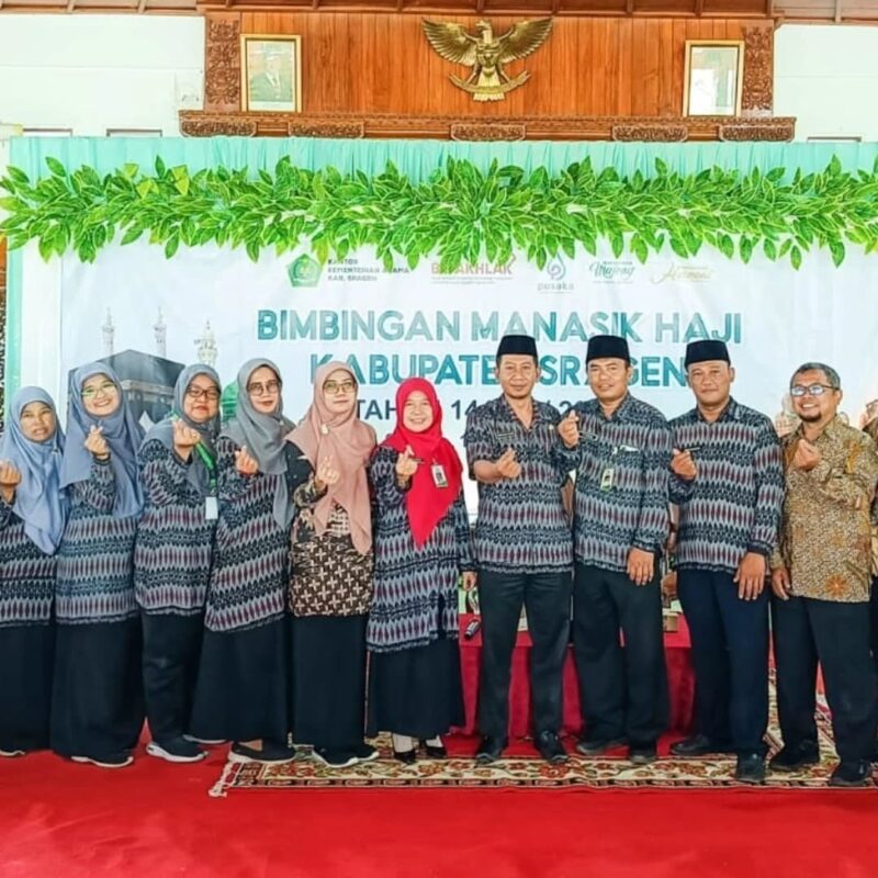 Sumber : Kankemenag Sragen