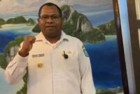 Bupati Raja Ampat PBD, Orudeko Iriano Burdam.(Detik Indonesia/RRI/NIR).