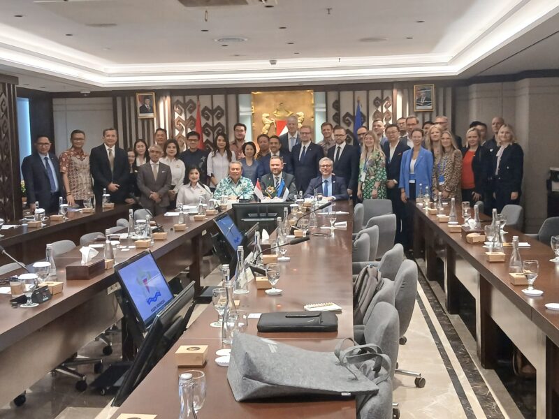 Forum Bisnis Indonesia-Estonia -Detik Indonesia/disway.id/Bianca Khairunnisa-