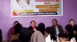 Bupati Fakfak, Samaun Dahlan Temui Casis Polri di Manokwari, Beri Motivasi (Detik Indonesia/PrimaRakyat.com)