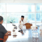 Gubernur Kalimantan Timur Dr. H. Rudy Mas’ud (Harum) bersama Wakil Gubernur Seno Aji menerima kunjungan Direktur H Badan Intelijen Strategis (BAIS) TNI, Brigjen TNI Agustinus Dedy Prasetyo di Kantor Gubernur Kaltim, Rabu (23/4/2025). (Detik Indonesia/Media Kaltim)