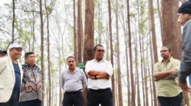 Gubernur NTT mengisi hari Minggu dengan menikmati alam di Kabupaten Ende. (Detik Indonesia/Infontt)